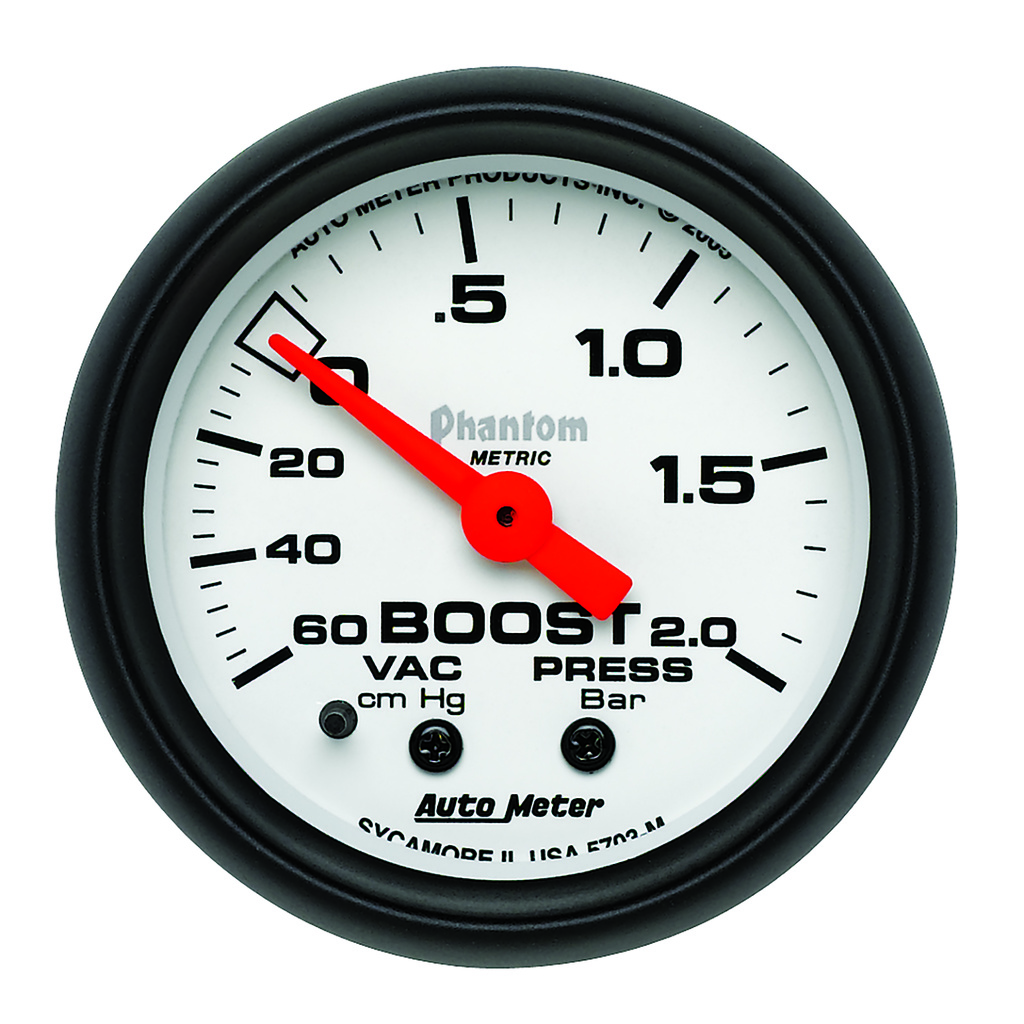 2-1/16" Boost/Vacuum, 60 Cm/Hg-2.0 Bar, Phantom