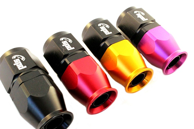 An4 hose end straight PTFE