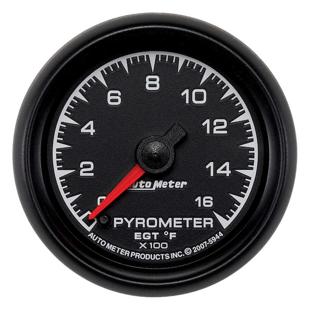 2-1/16" Pyrometer, 0-1600 °F, Es