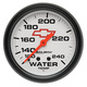 2-5/8" Water Temperature, 120-240 °F, Chevy Red Bowtie, White