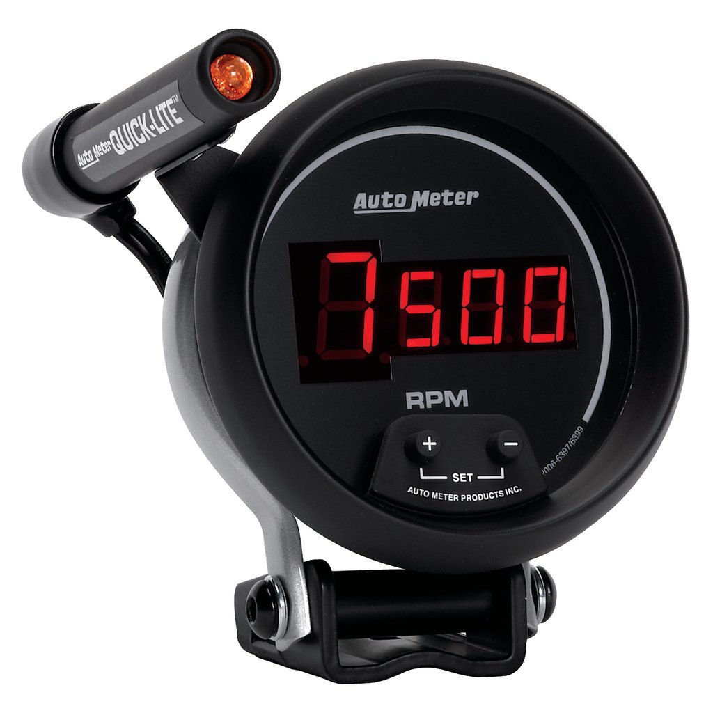 3-3/4" Pedestal Tachometer, 0-10,000 Rpm, Sport-Comp Digital