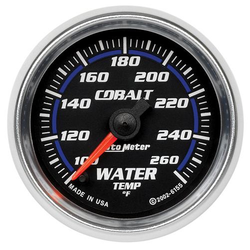 2-1/16" Water Temperature, 100-260 °F, Cobalt