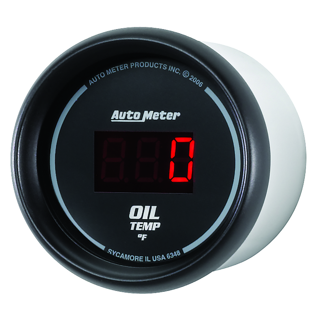 2-1/16" Oil Temperature, 0-340 °F, Sport-Comp Digital
