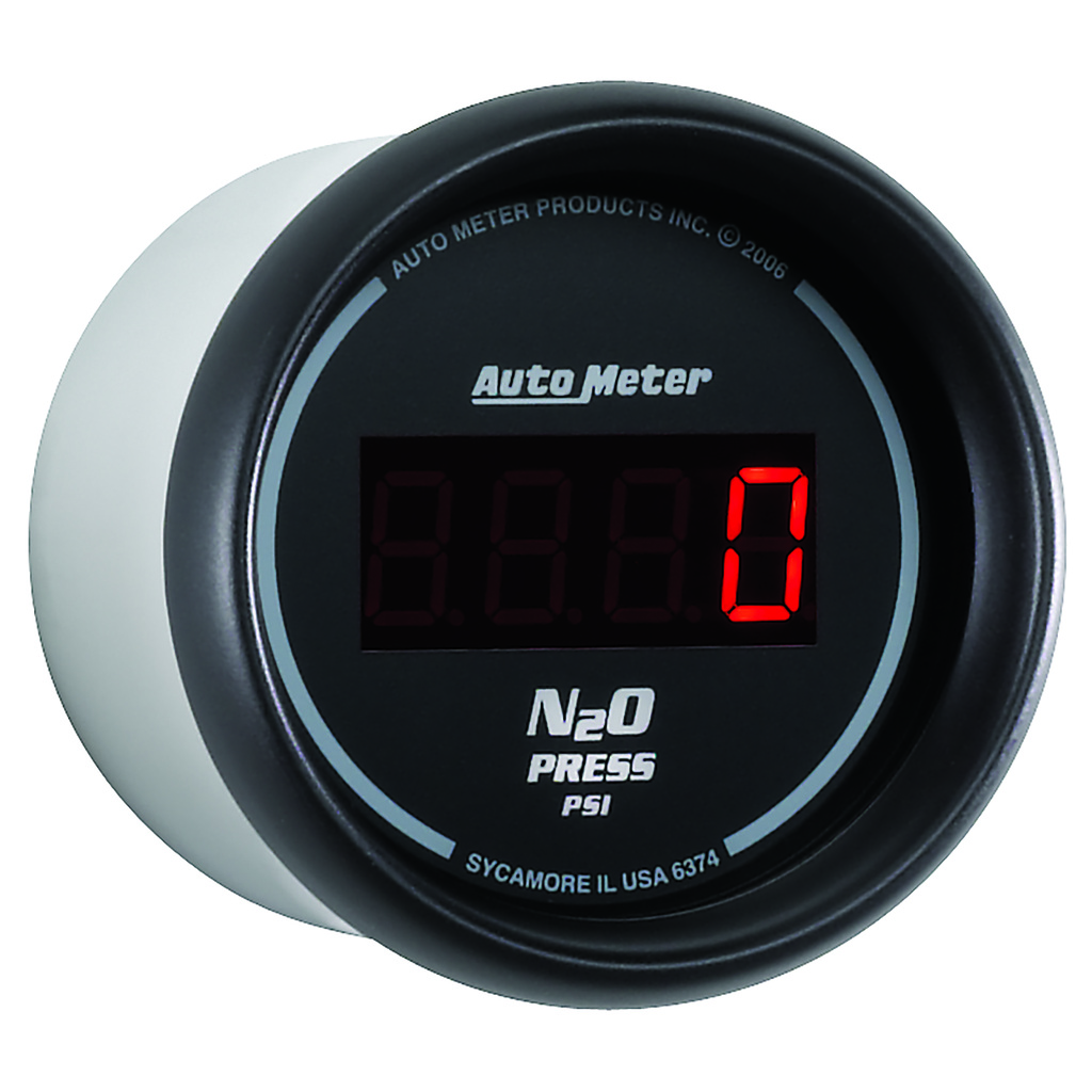 2-1/16" Nitrous Pressure, 0-1600 Psi, Sport-Comp Digital