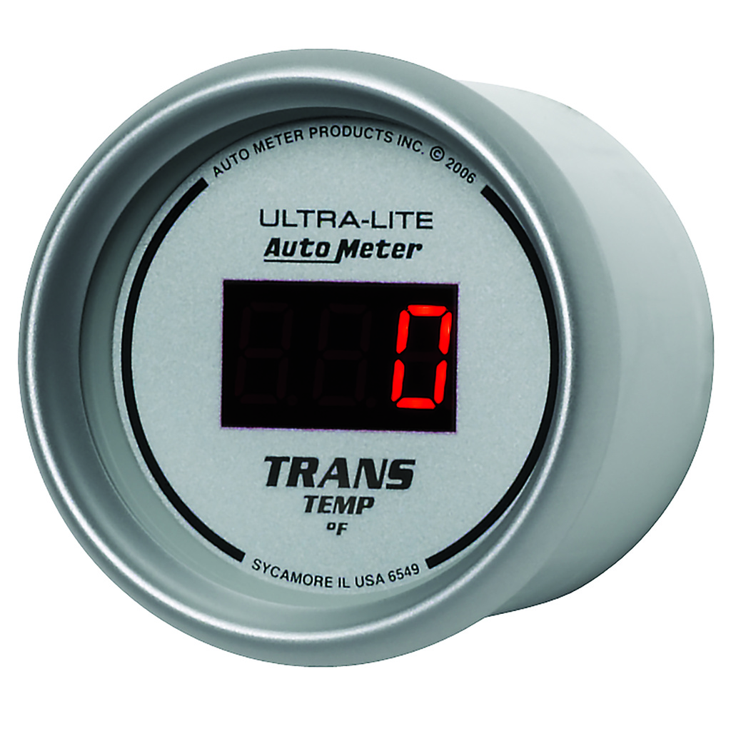 2-1/16" Transmission Temperature, 0-340 °F, Ultra-Lite Digital