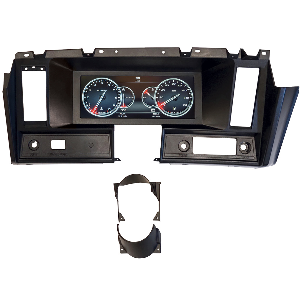 Invision Lcd Dash Kit, 69 Camaro, Direct Fit Digital Dash