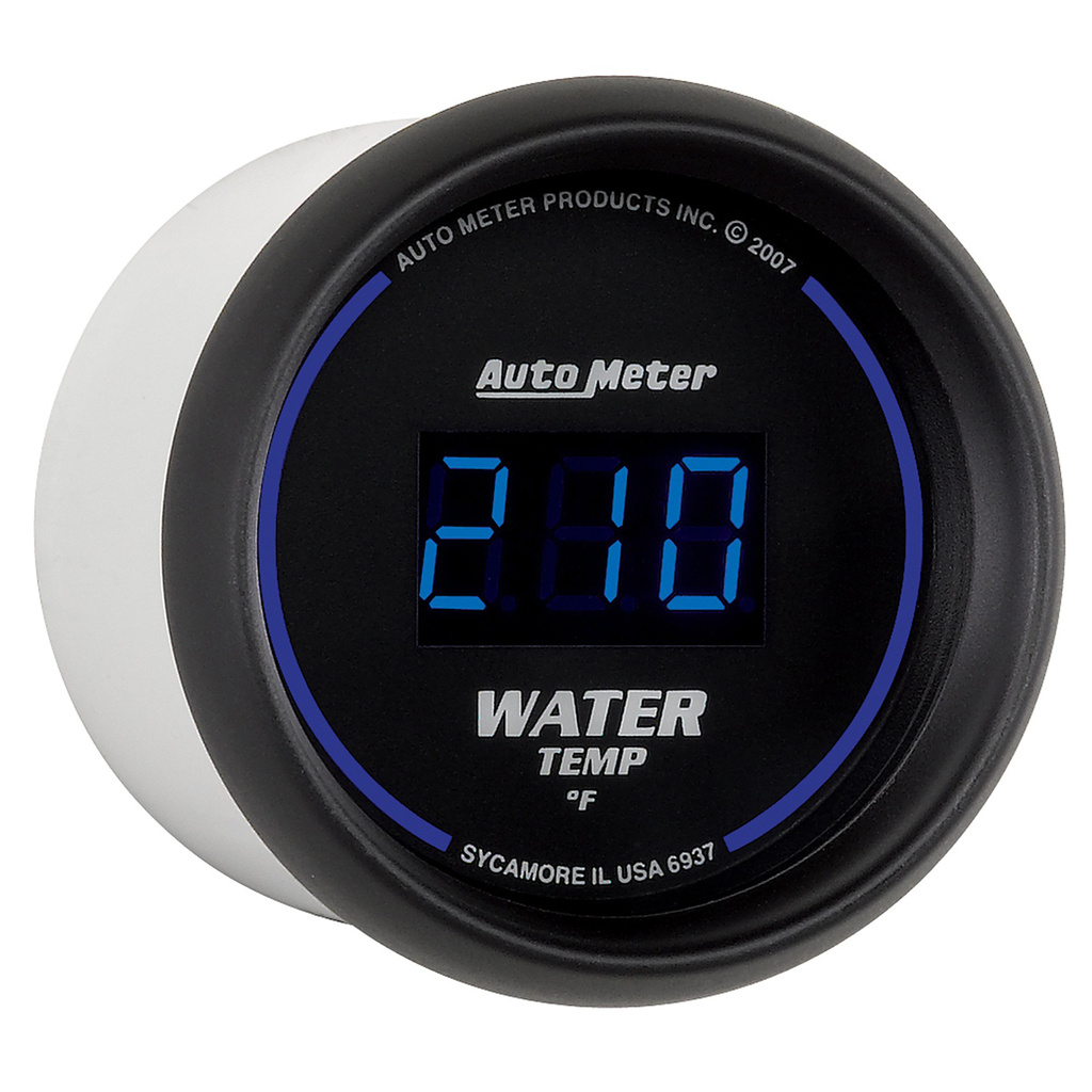 2-1/16" Water Temperature, 0-340 °F, Cobalt Digital