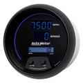 3-3/8" Tachometer/Speedometer Combo, 10k Rpm/260 Mph/260 Km/H, Cobalt Digital