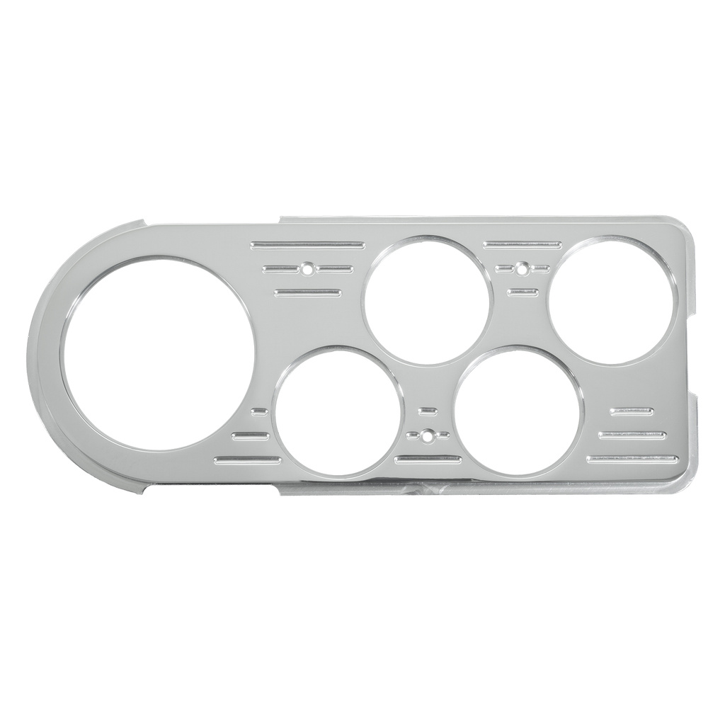 5 Gauge Direct-Fit Dash Kit, Ford Truck 48-50, Old Tyme White
