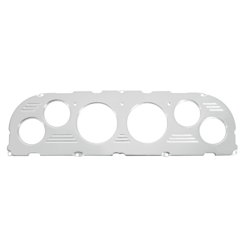 Direct Fit Dash Panel, Chevy Truck 60-63, 6 Gauge, Billet