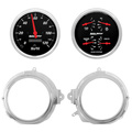 2 Gauge Direct Fit Dash Kit, Camaro/Firebird 67-68, 2 Gauge, Designer Black