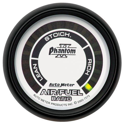 2-1/16" Narrowband Air/Fuel Ratio, Lean-Rich, Phantom Ii