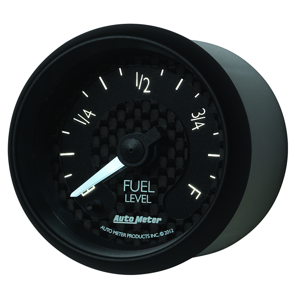 2-1/16" Fuel Level, Programmable 0-280 Ω, Gt Series