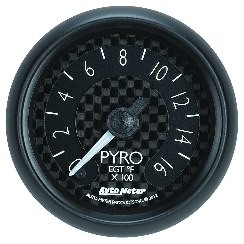 2-1/16" Pyrometer, 0-1600 °F, Gt