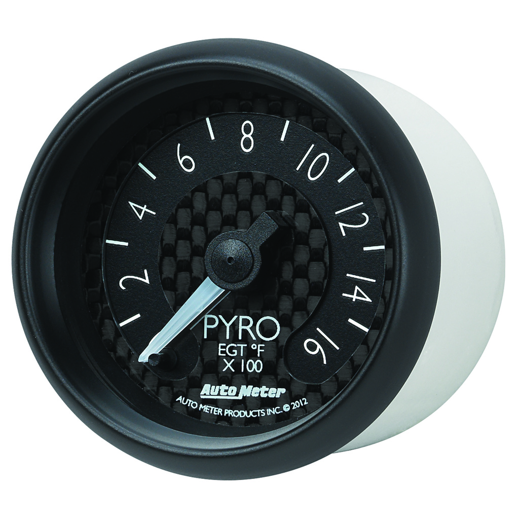 2-1/16" Pyrometer, 0-1600 °F, Gt
