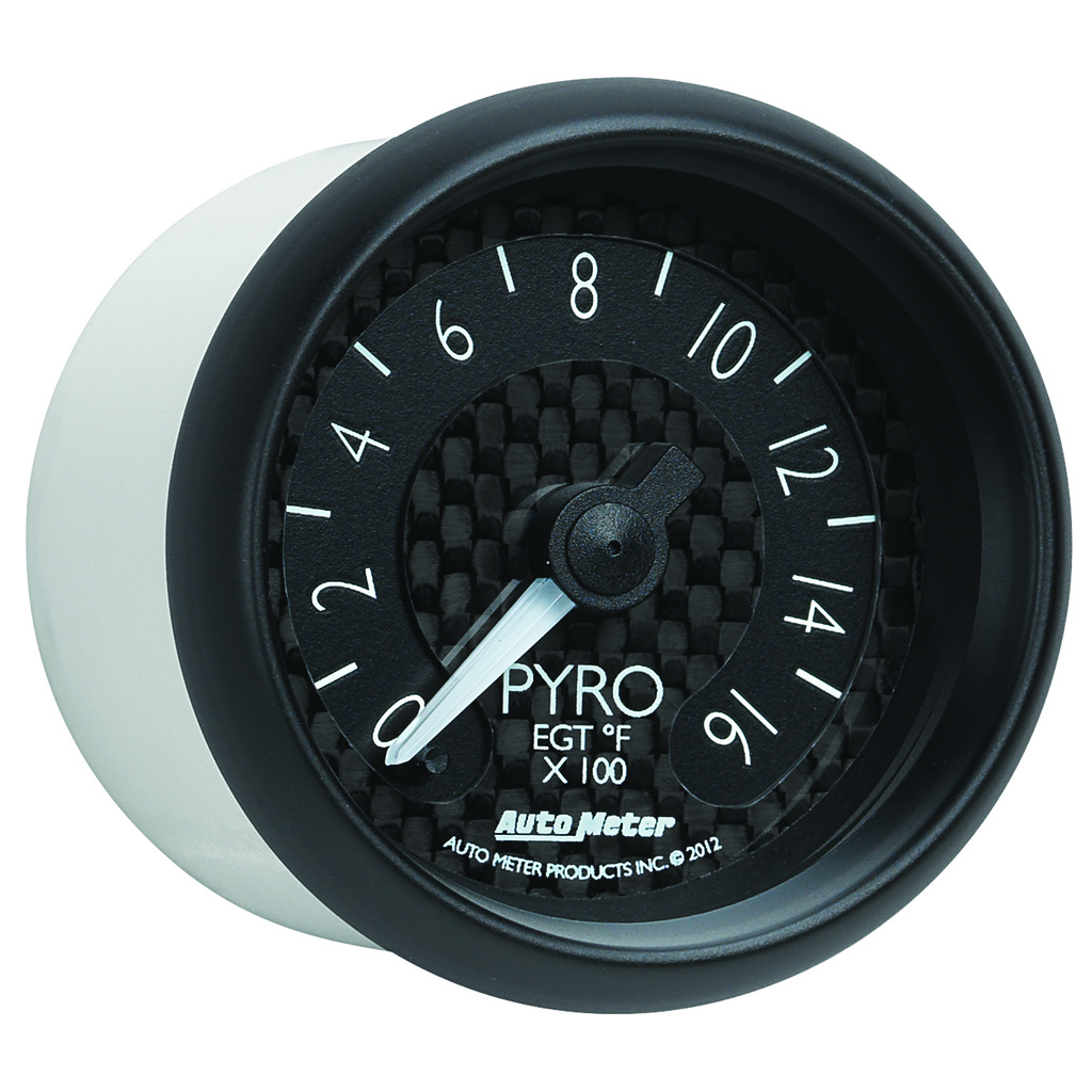 2-1/16" Pyrometer, 0-1600 °F, Gt