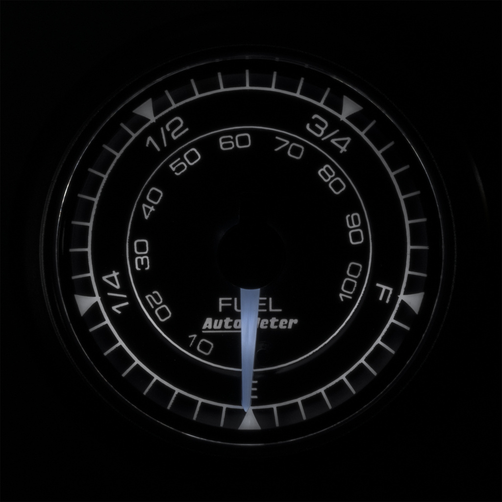 2-1/16" Fuel Level 0-280ω Programmable Chrono