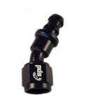 An4 hose end 30 ° Push On