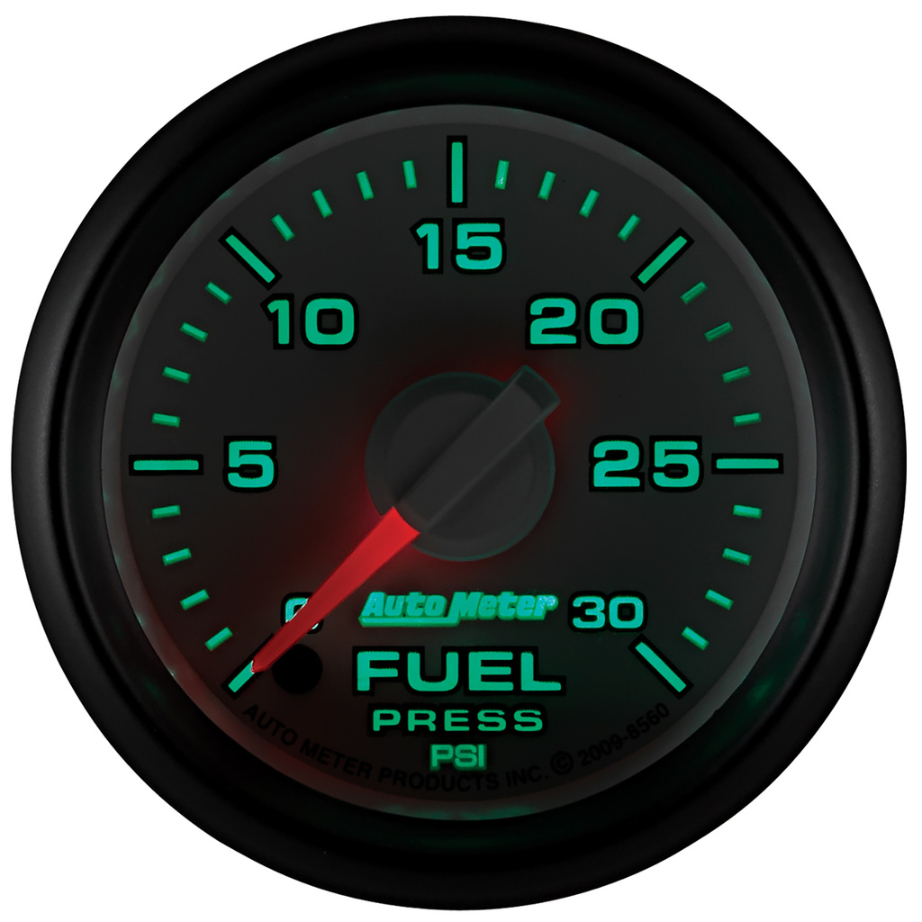 2-1/16" Fuel Pressure, 0-30 Psi, Gen 3 Dodge Factory Match