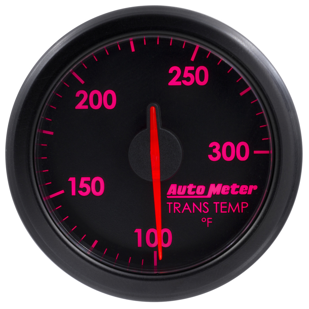 2-1/16" Trans Temp, 100-300`F, Airdrive, Black