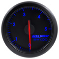 2-1/16" Tach, 0-5,000 Rpm, Airdrive, Black