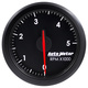2-1/16" Tach, 0-5,000 Rpm, Airdrive, Black