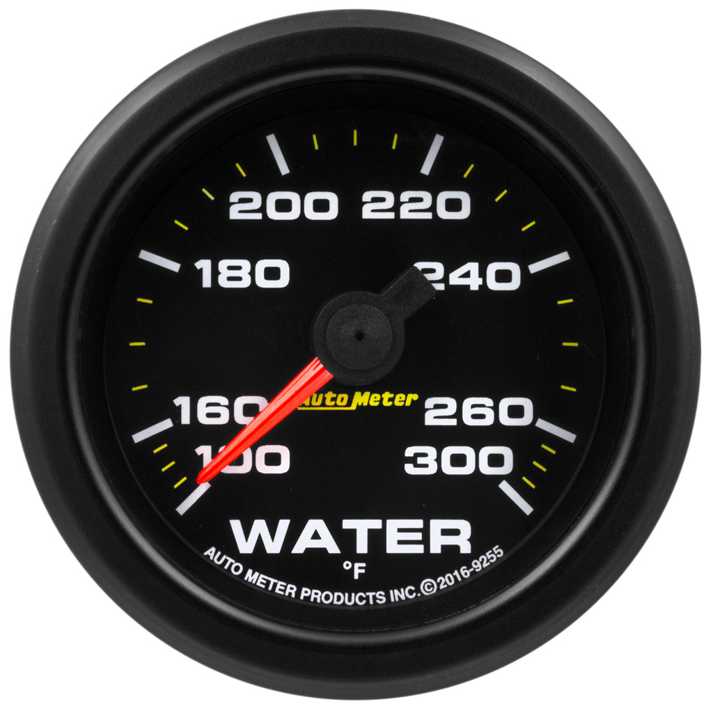 2 1/16", Gauge, Water Temp, 300ºf, Stepper Motor W/Peak & Warn, Extreme Environment