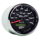 2-5/8" Speedometer, 0-160 Mph, 0-260 Kph, Black, Pro-Cycle