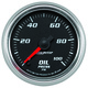 2-1/16" Oil Pressure, 0-100 Psi, Black, Pro-Cycle