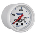 2-1/16" Water Pressure, 0-35 Psi, Marine White