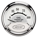 2-1/16" Oil Pressure, 0-100 Psi, Ford Masterpiece