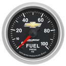 Fuel Press, 2-1/16", 100 Psi, Digital Stepper Motor, Chevy Gold Bowtie