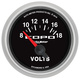 2-1/16" Voltmeter, 18v, Electric, Copo