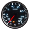 2-1/16" Boost/Vacuum, 30 In Hg/30 Psi, Spek-Pro, Black/Black