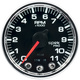 2-1/16" In-Dash Tachometer, 0-11,000 Rpm, Spek-Pro, Black/Chrome