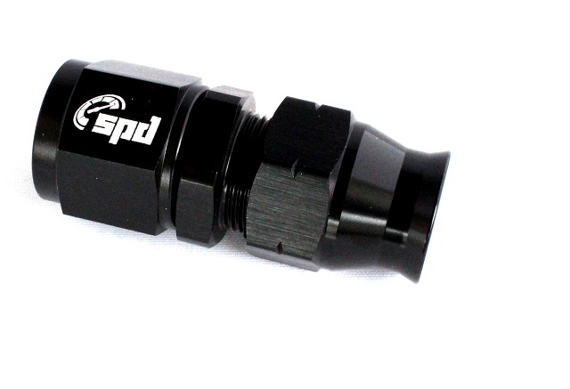 AN4 - 1/4" female Aluminum tube cutter fitting