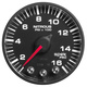 2-1/16" Nitrous Pressure, 0-1600 Psi, Spek-Pro, Black/Black