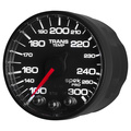 2-1/16" Transmission Temperature, 100-300 °F, Spek-Pro, Black/Black