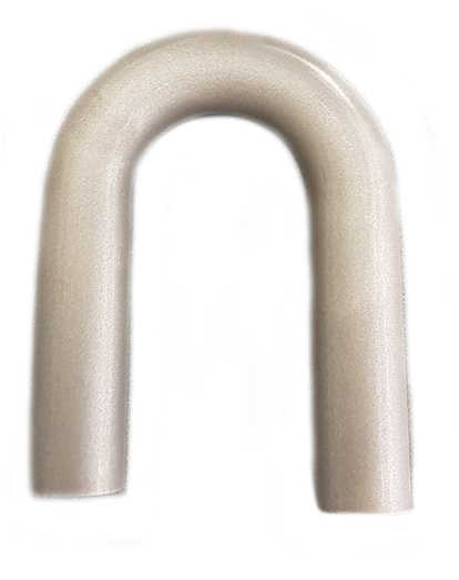 Bent tube 180degree r84 42,4x2,0 stainless steel 321L