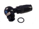 AN4 Banjo 90° short elbow - hose end