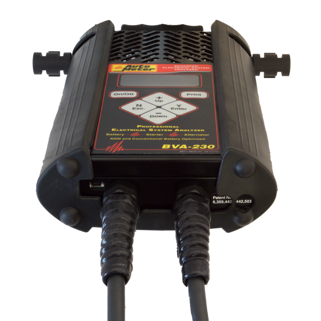 Bva-230; Professional Grade Intelligent Hand Held Electrical System Analyzer For 6v & 12 Applications