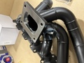 CMR Manifold Mercedes OM606 - w124/w202 black steel
