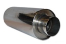 Muffler 3" full flow Stainless
