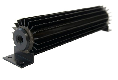 Fuel cooler Black 3/8" NPT 48cm