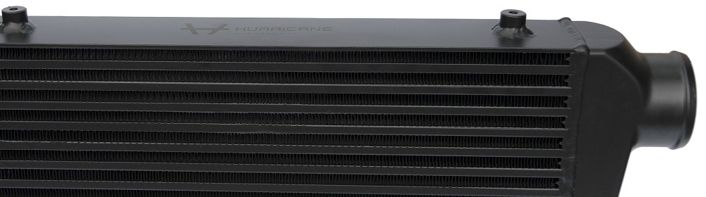 Hurricane Intercooler Black 3" connections (68cm wide)
