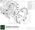 ADAPTER PLATE CHEVROLET LS LS1 LS3 LS7