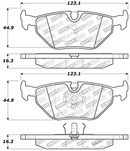 BMW 318-328 E36, E46 rear