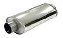 Silencer 4" oval Stainless