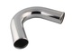 135° Aluminum tube 3,5" Polished