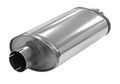 Exhaust silencer Super 2,5" (63mm) Universal Stainless